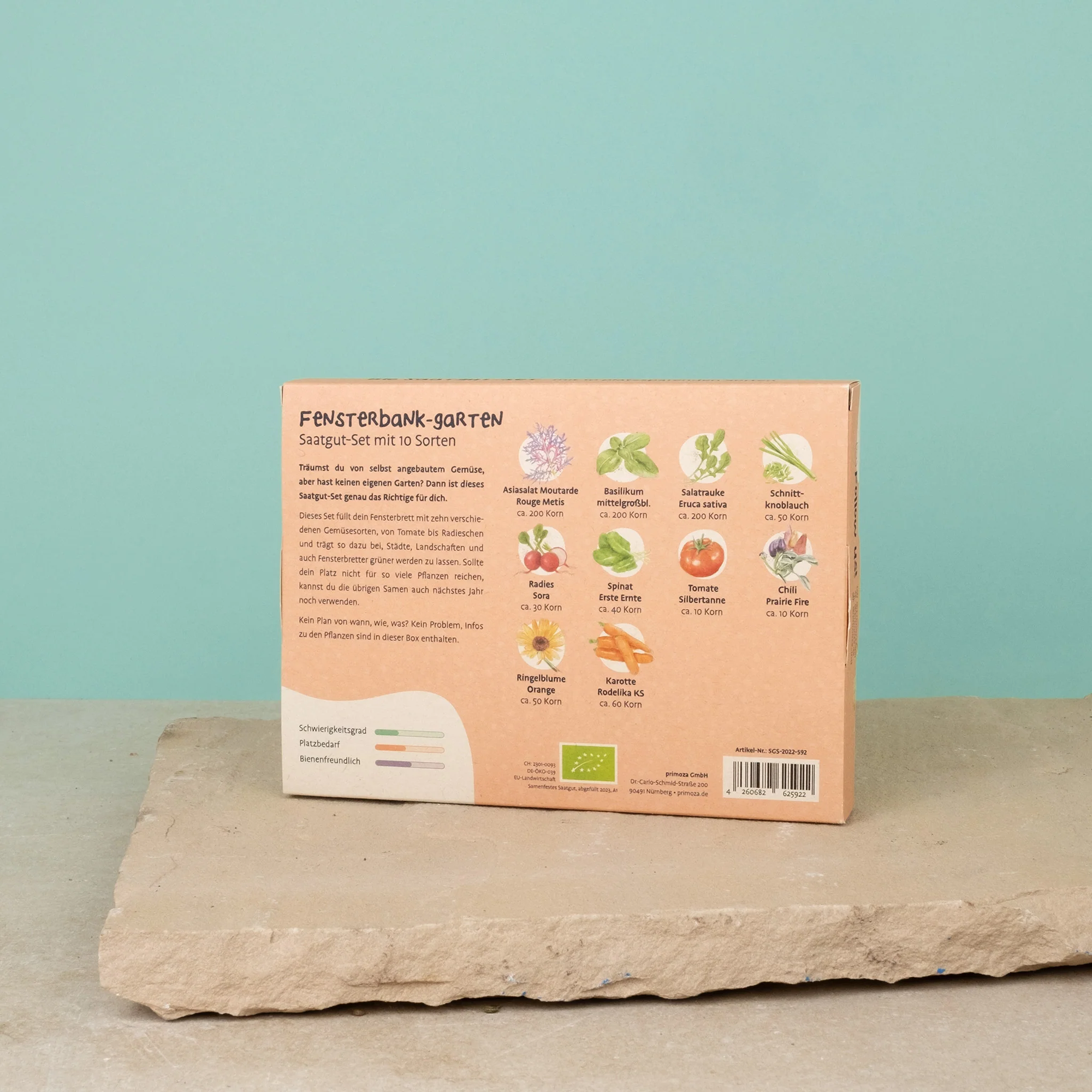 Set Di Semi Bio - Giardino Sul Davanzale 4 Set Di Semi Bio - Giardino Sul Davanzale - immagine 4