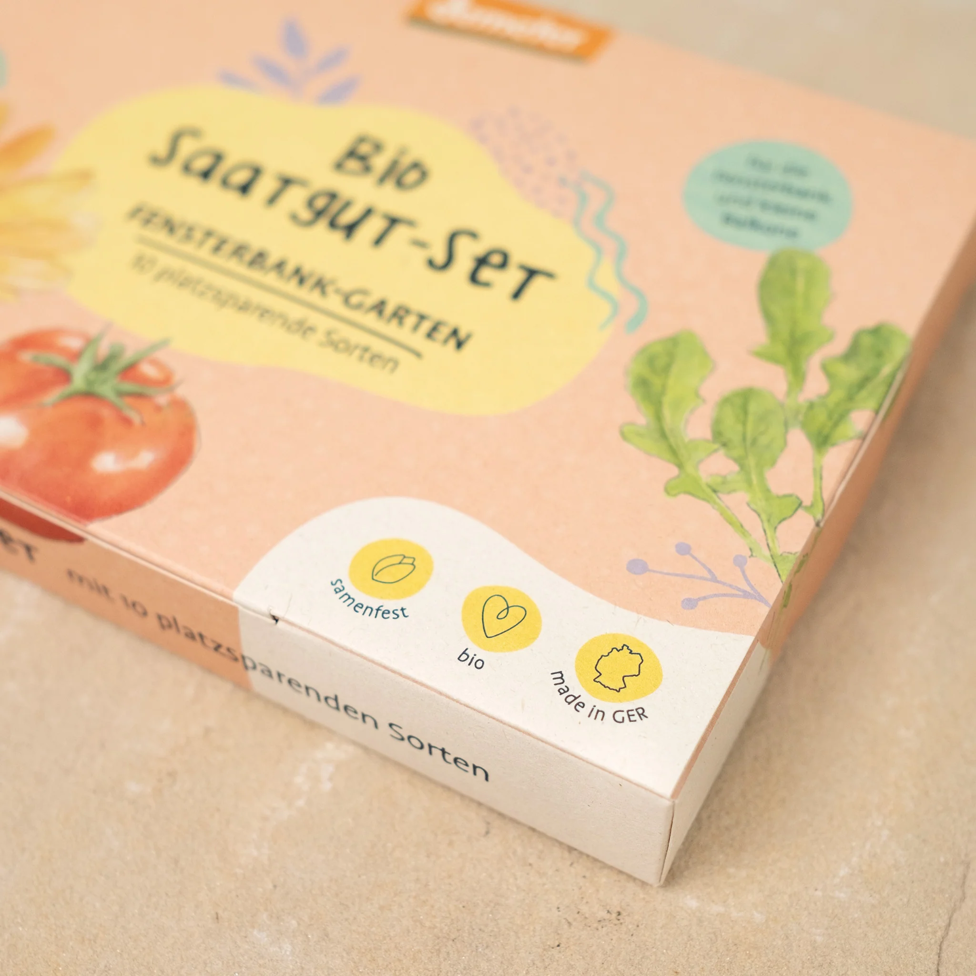 Set Di Semi Bio - Giardino Sul Davanzale 3 Set Di Semi Bio - Giardino Sul Davanzale - immagine 3