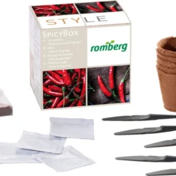 Set Di Coltivazione SPICY-BOX - Peperoni E Peperoncini
