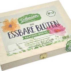 Box Di Semi Di Fiori Commestibili Bio - XS