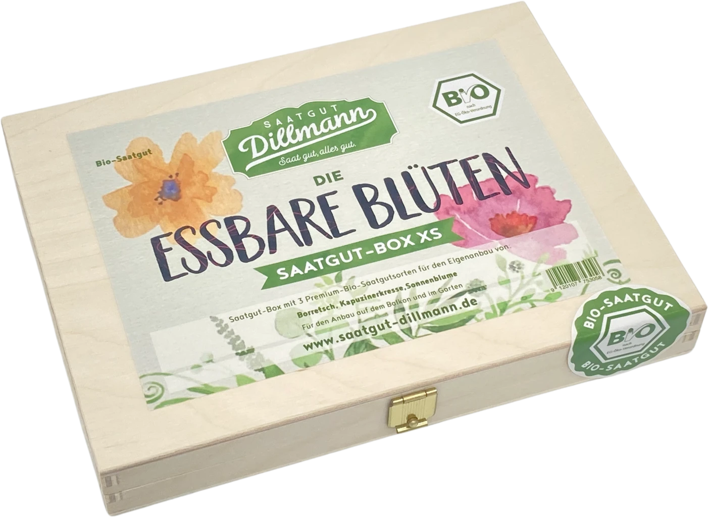 Box Di Semi Di Fiori Commestibili Bio - XS 1 Box Di Semi Di Fiori Commestibili Bio - XS