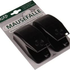 Set Di 2 Trappole Per Topi "Snap" In Plastica