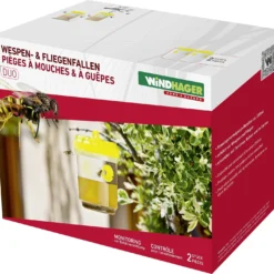 Windhager 2 Trappole Per Vespe E Mosche, 2 Pz.