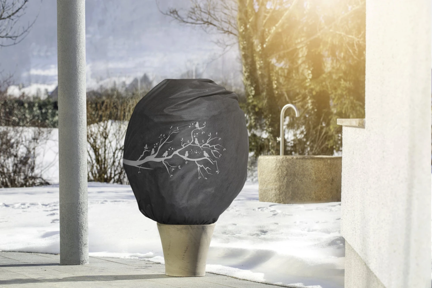 Windhager Cappuccio Invernale Decorativo - Protect, Ramo 3 Windhager Cappuccio Invernale Decorativo - Protect, Ramo - immagine 3