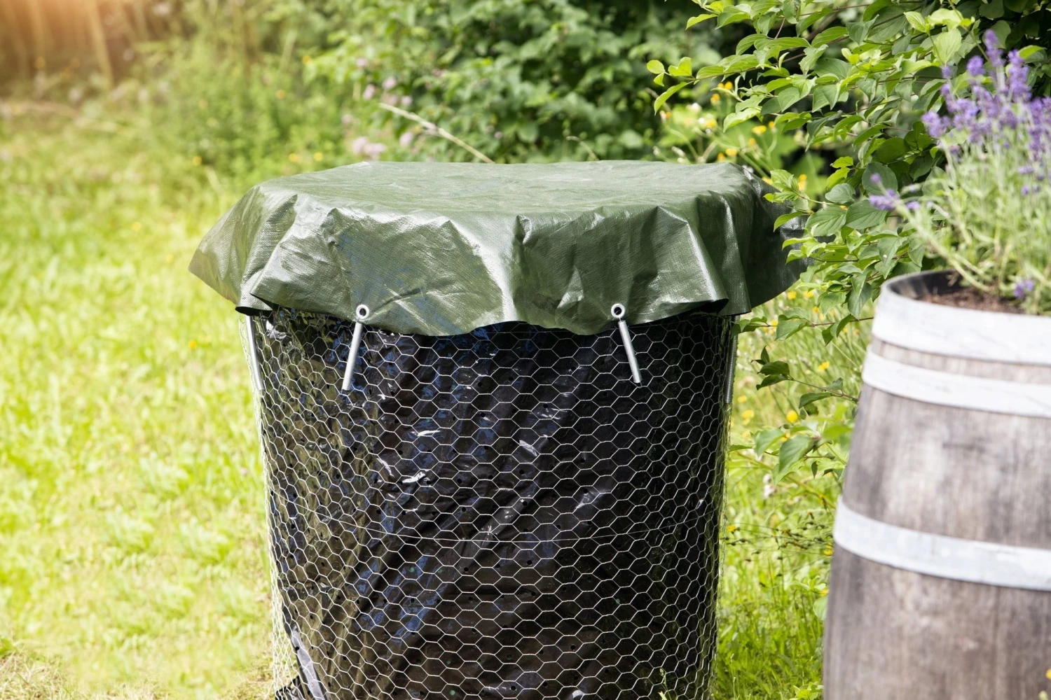 Windhager Copertura Per Composter - 1,2 M 1 Windhager Copertura Per Composter - 1,2 M