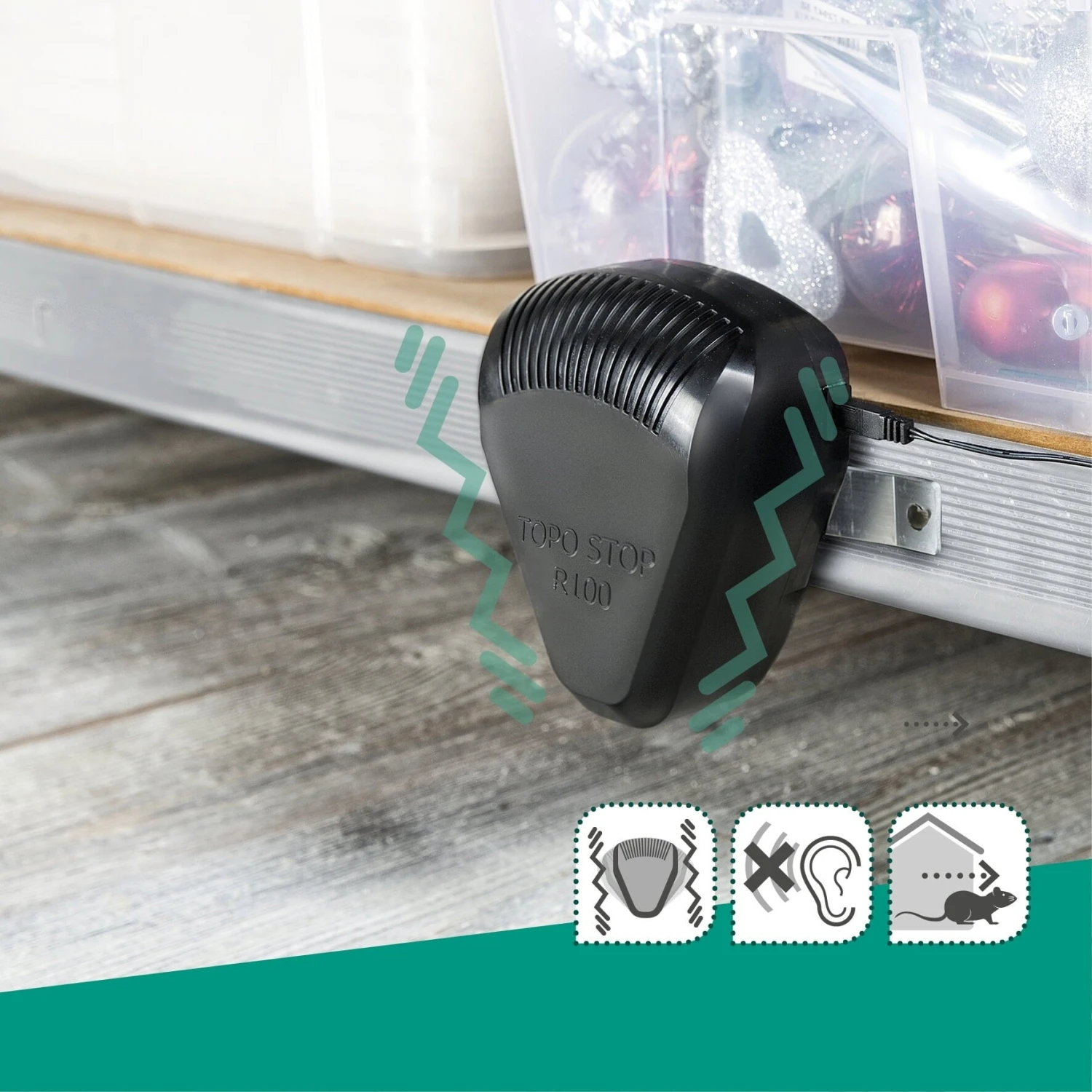 Windhager Dispositivo Anti Roditori - TOPO STOP R100 2 Windhager Dispositivo Anti Roditori - TOPO STOP R100 - immagine 2