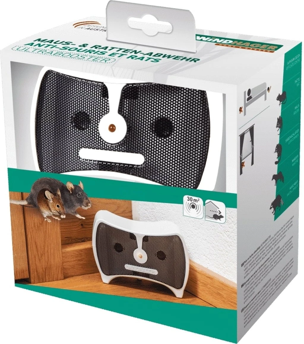 Windhager Dispositivo Anti Topi E Ratti - Ultrabooster 2 Windhager Dispositivo Anti Topi E Ratti - Ultrabooster - immagine 2