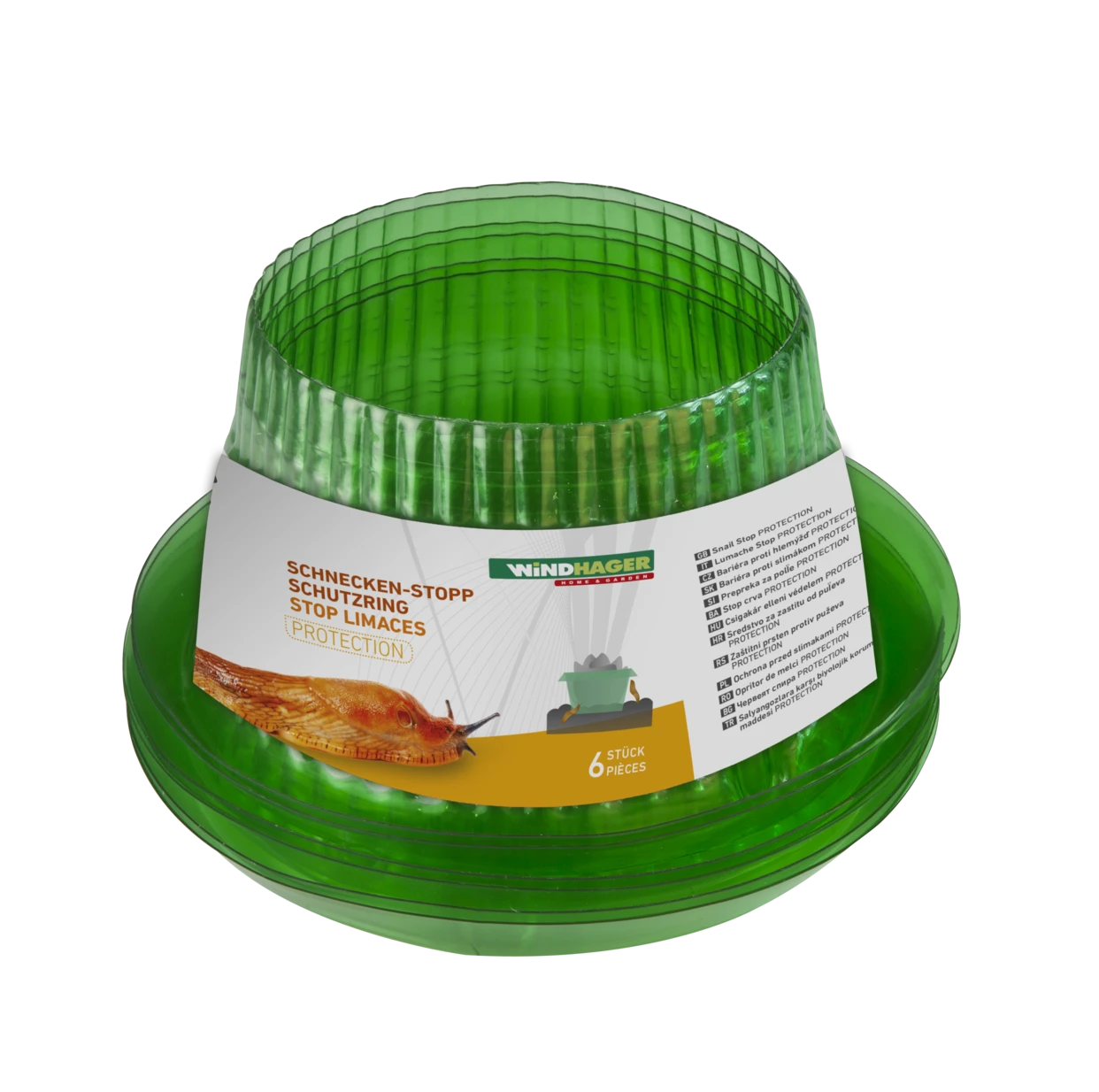 Windhager Protezione Anti-Lumache, 6 Pz. 1 Windhager Protezione Anti-Lumache, 6 Pz.