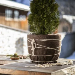 Windhager Tappetino In Feltro Di Lana Di Pecora, Medium, 0,6x1,2 M