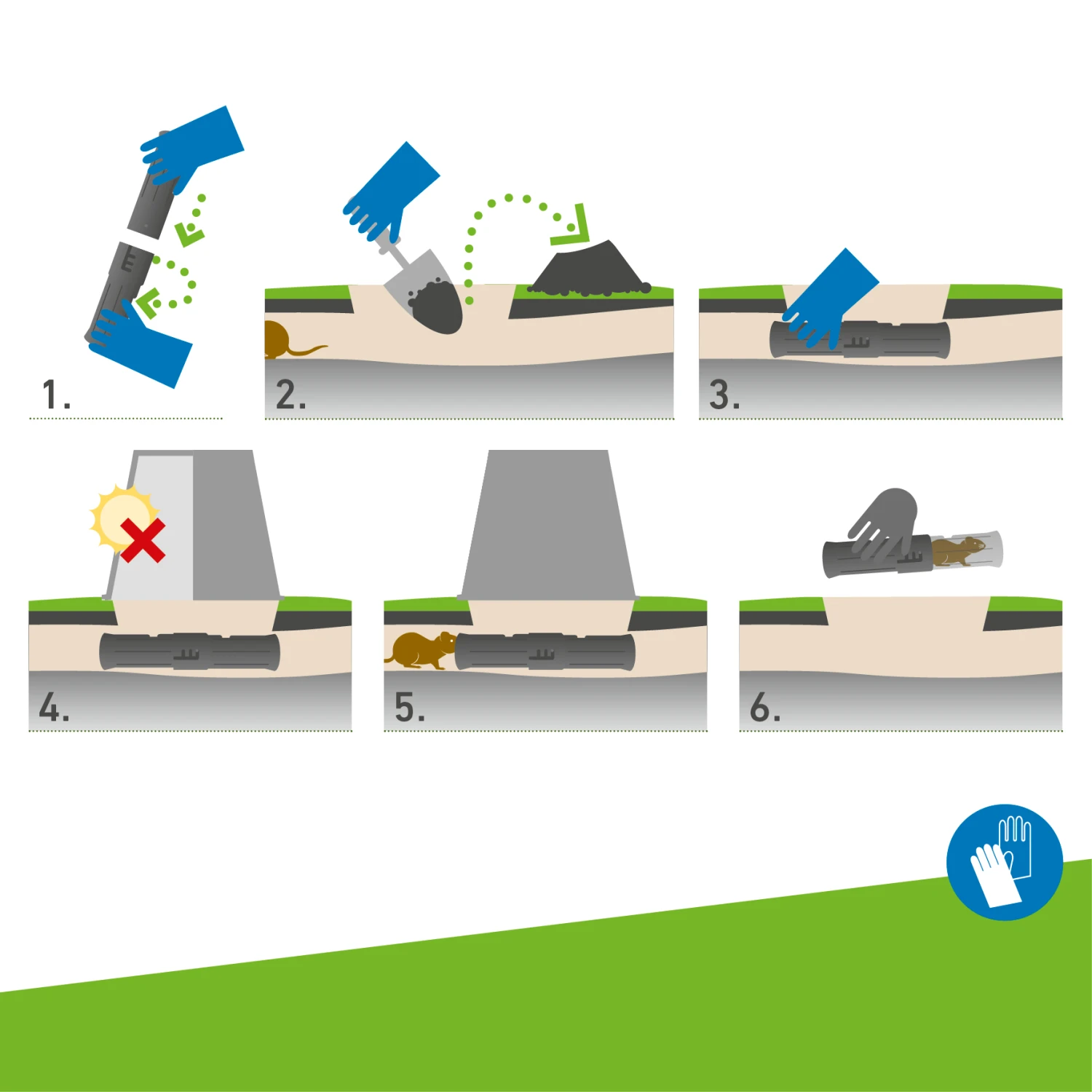 Windhager Trappola A Tubo Per Arvicola 2 Windhager Trappola A Tubo Per Arvicola - immagine 2